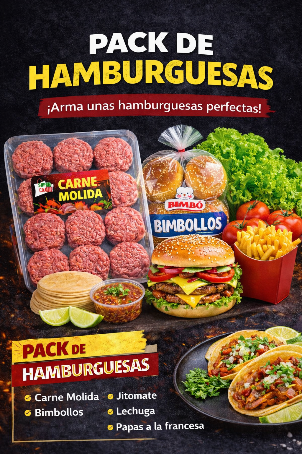 Pack Hamburguesas